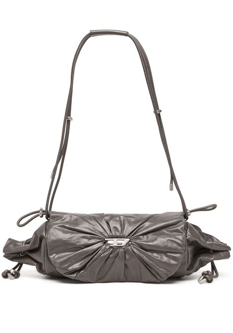 scrunch-d shoulder bag m woman grey DIESEL | X10182 P1003T8080